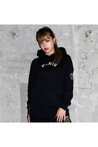 JORDAN Γυναικείο φλις φούτερ με κουκούλα Paris Brooklyn