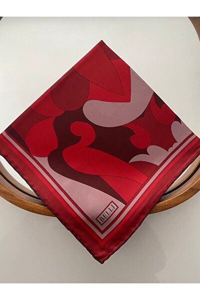 Belli Eșarfă din mătase twill cu model Shah