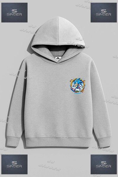 SS SİNSER سويت شيرت للجنسين من SWEAT بطبعة 'SONIC CEMBERDE SO UST' مطبوع