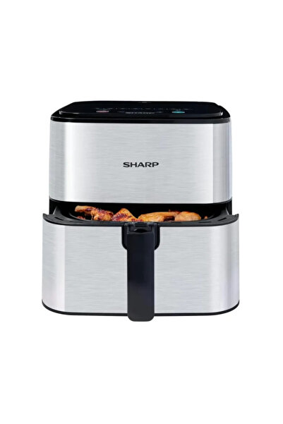 Sharp Air Fryer 1600 Watts, 7 Liters, 8 Cook Menu, Non-stick coating – KF-AF70RT-S3
