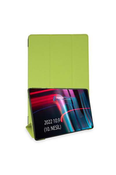 ceppark Newface iPad 2022 10.9 (10Th Generation) Case Tablet Smart Case - Light Green