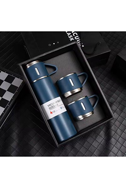 OEM Set Termos Premium cu 2 Căni – Pereți Dubli Vacuum, Design Elegant, Ideal pentru Călătorii, Birou