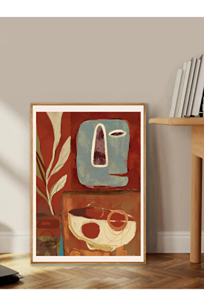 Tuba Decor Tablo dintr-o singură bucată cu rame din lemn pentru sufragerie, s...