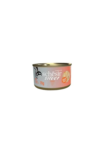 Schesir شيزر سيلفر طعام رطب للقطط المسنة بالدجاج 70g