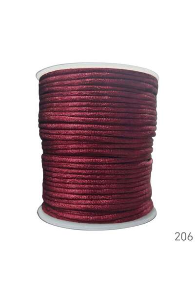 Unbrande Satin Cord Thread 2 mm (Satin Braid)