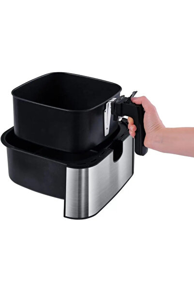 Sharp Air Fryer 1600 Watts, 7 Liters, 8 Cook Menu, Non-stick coating – KF-AF70RT-S3