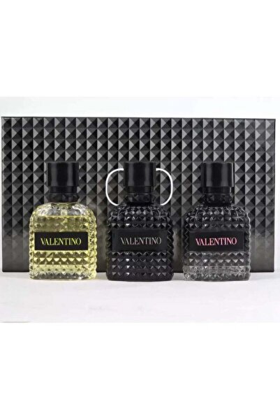 Valentino fragrance gift set for men 3x30 ml