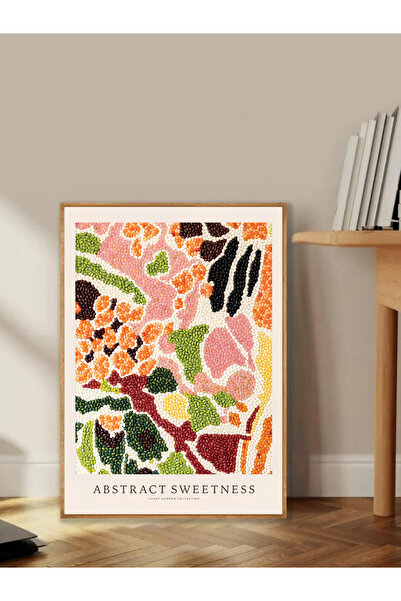 Tuba Decor Tablo dintr-o singură bucată cu rame din lemn pentru sufragerie, s...