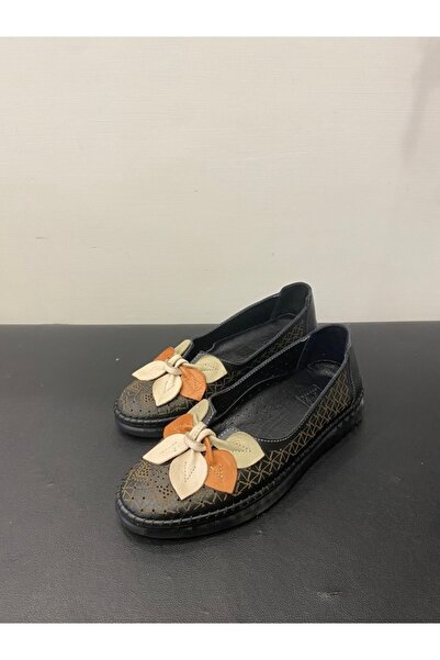 Özay Pantofi de damă din piele naturală, confortabili, pentru zi cu zi