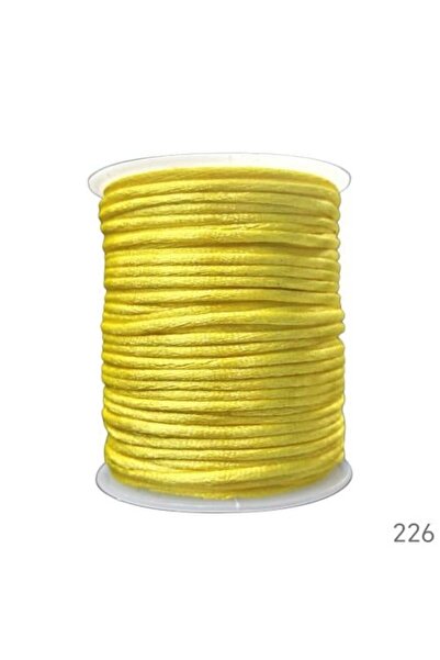 Unbrande خيوط قيطان ساتان سماكة 2 مل طول اللفة 45 متر | عدد 2 لفة | 226