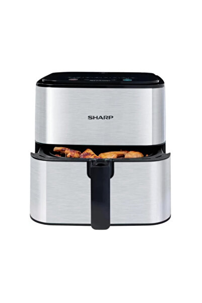 Sharp Air Fryer 1600 Watts, 7 Liters, 8 Cook Menu, Non-stick coating – KF-AF70RT-S3