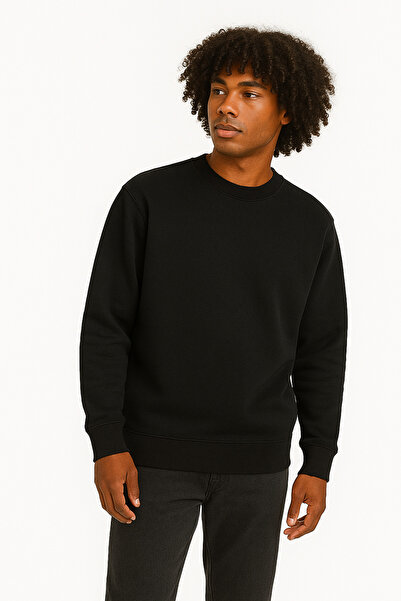 DeFacto Men's Daily Use Comfortable Sweatshirt
