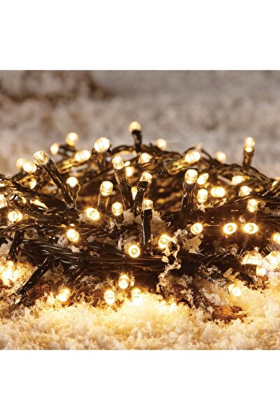 HOFF Luminițe de Crăciun pentru brad, 1200 LED-uri lumină caldă, 59,95 m, con...