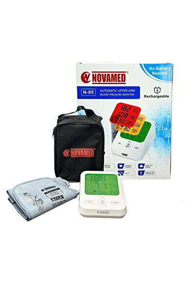 NOVAMED N-05 Automatic Upper Arm Blood Pressure Monitor – Rechargeable