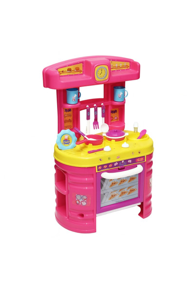 Peppa Pig Bucătărie copii 72 cm cu Aragaz, Cuptor și 13 Accesorii