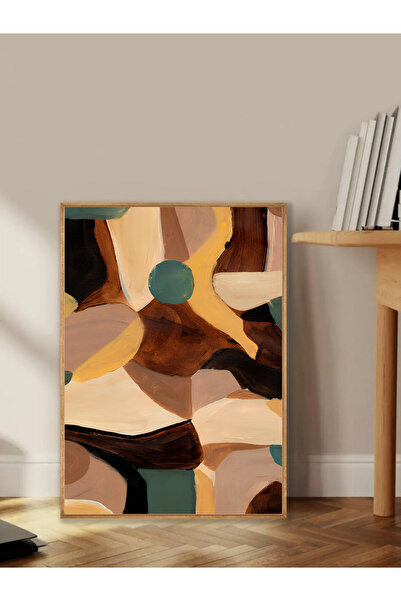 Tuba Decor Tablo dintr-o singură bucată cu rame din lemn pentru sufragerie, sufragerie, bucătărie