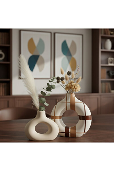 Luniva Concept مجموعة ديكور عصرية بنمط هندسي على الطراز البوهيمي للمنزل والمك...