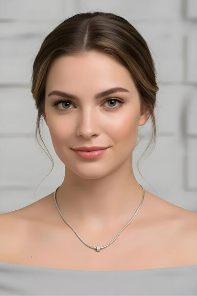 staınless steel قلادة بانورا (فضية)