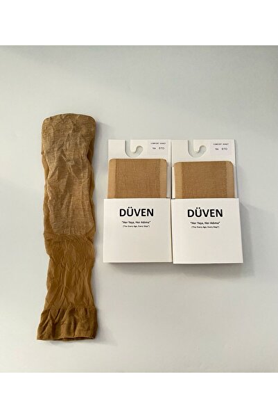 DÜVEN Pachet de 2 șosete scurte din bumbac Ten Mat Comfort Sock