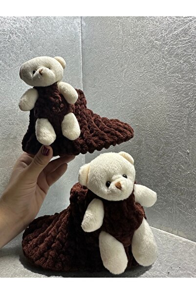 örgü Peluş Ayıcık Detaylı Ev Botu