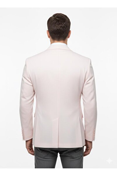 Plus Scorpion Jachetă blazer pentru bărbați – slim fit , cu un singur nasture, jachetă elegantă pentru ocazii speciale și pentru afaceri