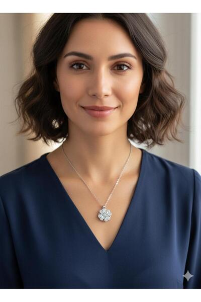 staınless steel Steel Rotating Pendant (Silver)