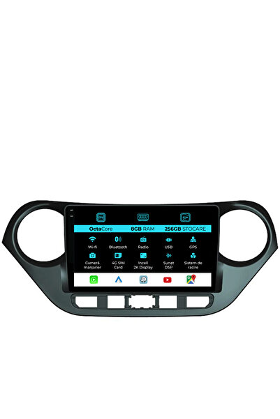 NavStore Dedicated Navigation Hyundai I10 (2013-2017), 2K, 8Gb Ram, 256Gb Storage, Carplay