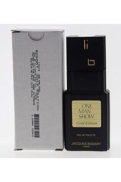 Jacques Bogart One Man Show Gold for Men Eau de Toilette Spray TESTER 3.3 oz