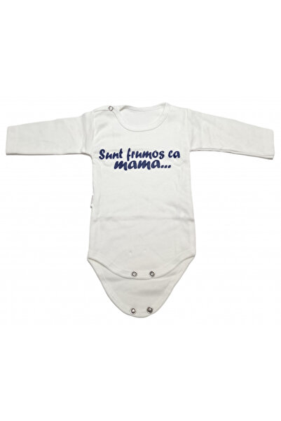 Bubu Kids Creations Body cu mânecă lungă pentru bebeluși - Fabricat în România
