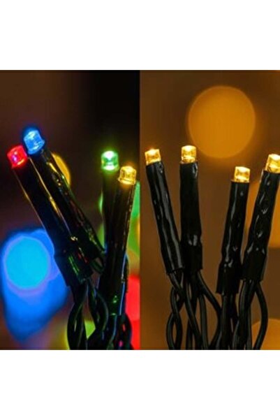 Instalatii Crăciun 100 LED Bulbs 6.07m Indoor & Outdoor Extendable String Lights - Multicolored