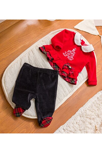 Babydola Standing Doll Velvet Christmas Set