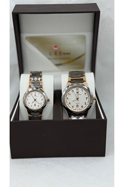 LE Ewas Men's and women's watch set