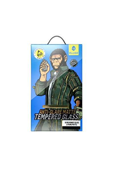 Apple Blueo Screen Protector for iPhone 15 Pro Max, Tempered Glass, Full Glue, 5D,