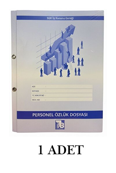 Turuncu Beyaz Personel Özlük Dosyası 1 Adet