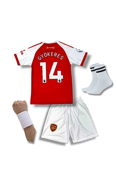 Flextreme Arsenal 2025/26 Yeni Sezon Viktor Gyökeres İç Saha Çocuk Futbol For...