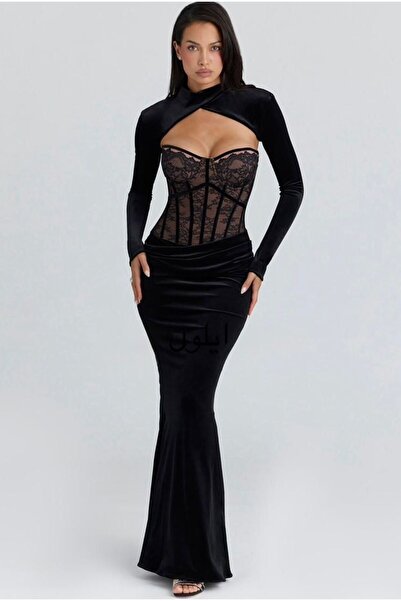 ADORA فستان سهرة شتوي (يرجى اختيار القياس بعنايه لتجنب الارجاع)