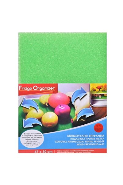 VENITIVO VINDEM CELOR INTELIGENTI VENITIVO® Anti-Mold Refrigerator Mats, Set of 2, 47x30 cm, Green