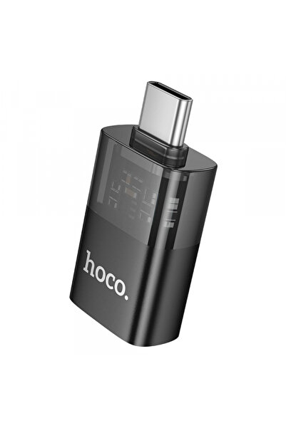 Hoco Adaptor OTG USB-C - USB-A UA36B, Negru