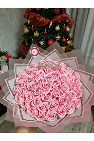 Store.sedas Buchet 55 trandafiri de sapun