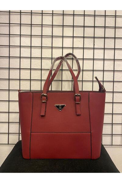 Venüs Kadın Şık Omuz&Kol Çantası (Uzun Askılı)-Bordo