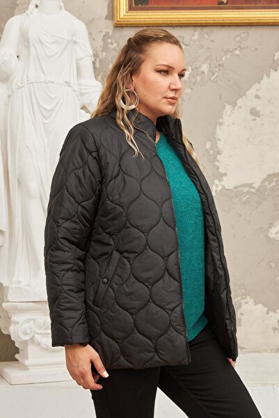 RMG Quilted plus size jacket