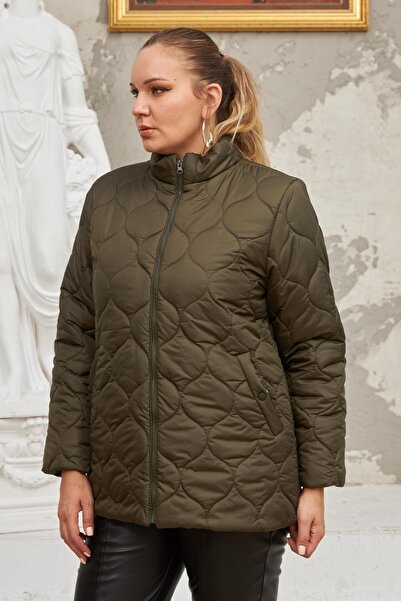 RMG Quilted plus size jacket