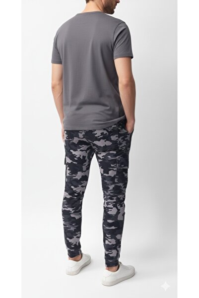 STITCH by MH Men's Camo Cargo Joggers