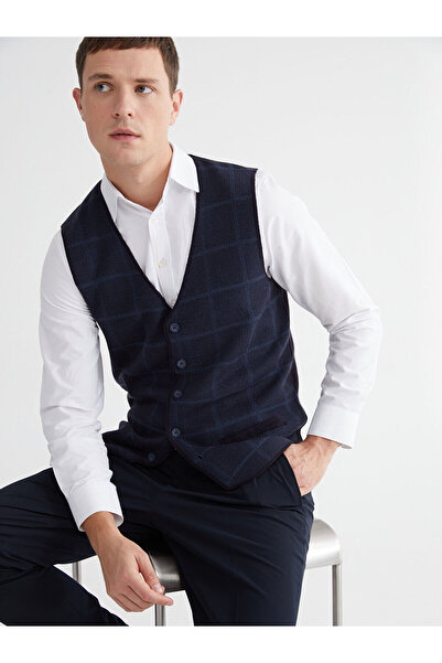 LC Waikiki Peak Новий сезон Стандартний фасон Чоловічий класичний жилет