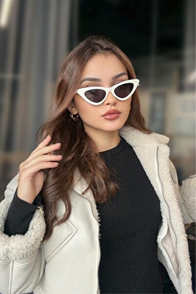RMSMARKETİNG White Cat Eye Sunglasses