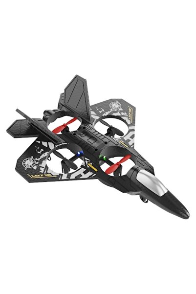 zyteq RC Airplane L0712, Fixed Height Foam Glider, Quadcopter Toy, Remote Control, Gray-Gold