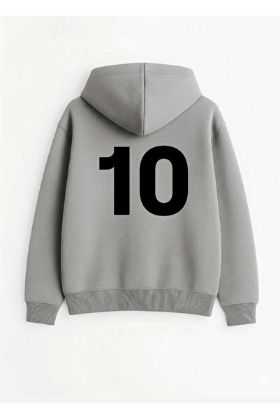 woonkey Unisex Hoodie Sweat Size 10 Printed Trend Model Inner Cotton 2026