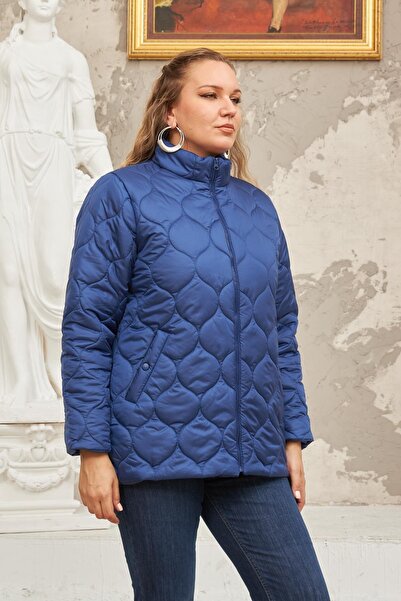 RMG Quilted plus size jacket