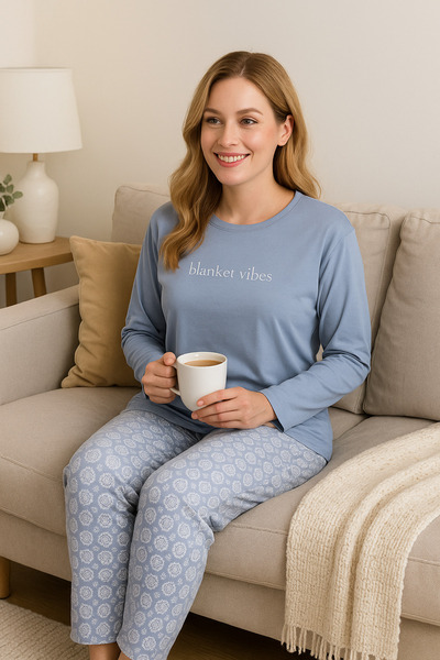 Mihra Women's Milan Oversized Pajama Set