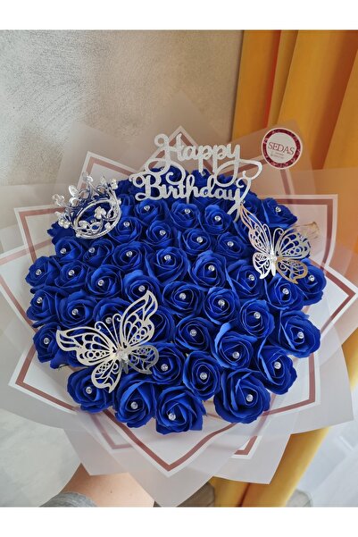 Store.sedas Buchet 55 trandafiri de sapun